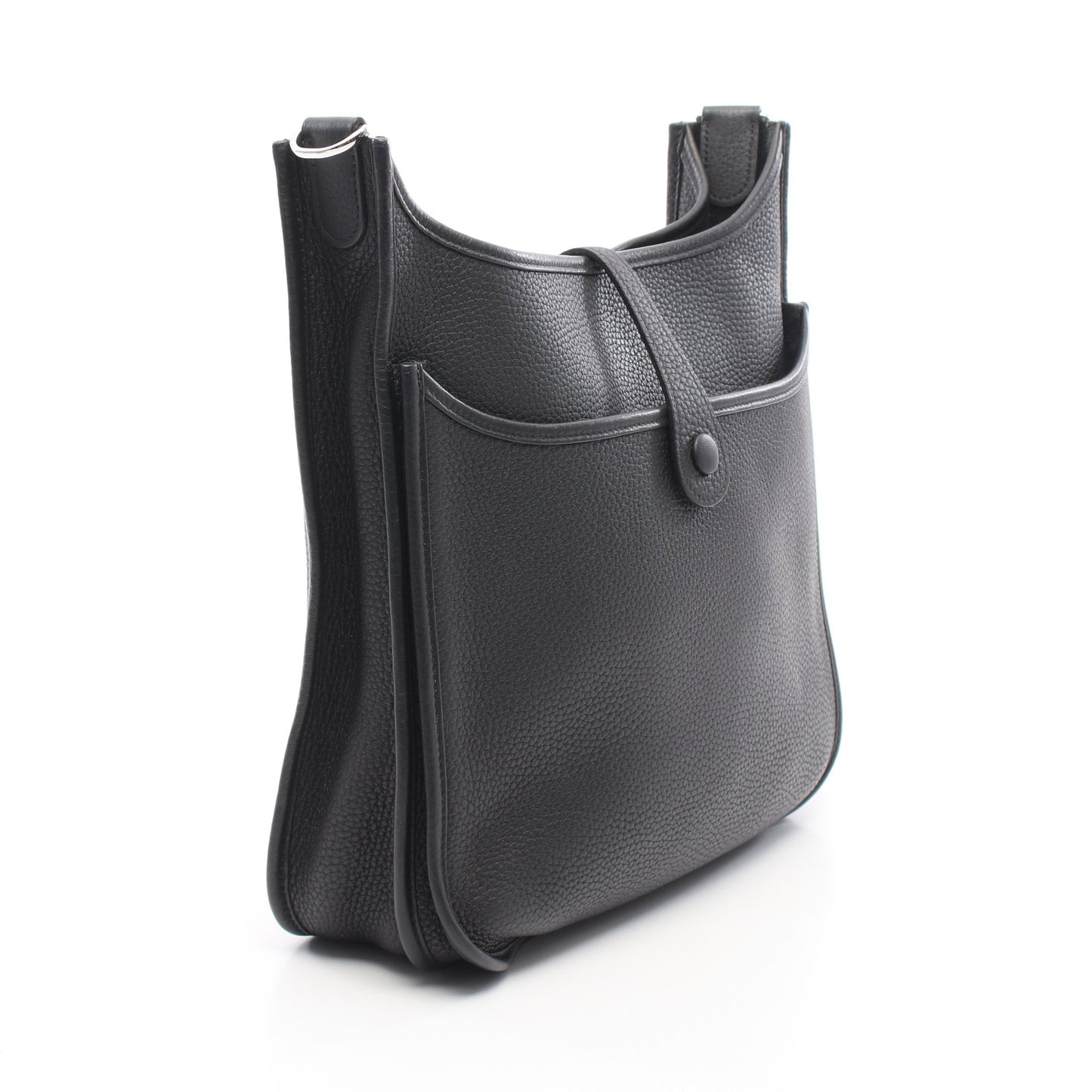 エヴリン 3 トロワ PM ショルダーバッグ トリヨンクレマンス ブラック シルバー金具 U刻印 エルメス バッグ HERMES