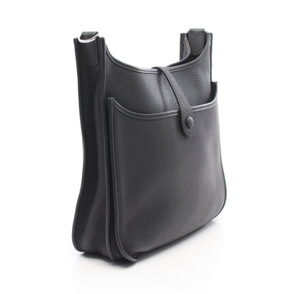 エヴリン 3 トロワ PM ショルダーバッグ トリヨンクレマンス ブラック シルバー金具 U刻印 エルメス バッグ HERMES