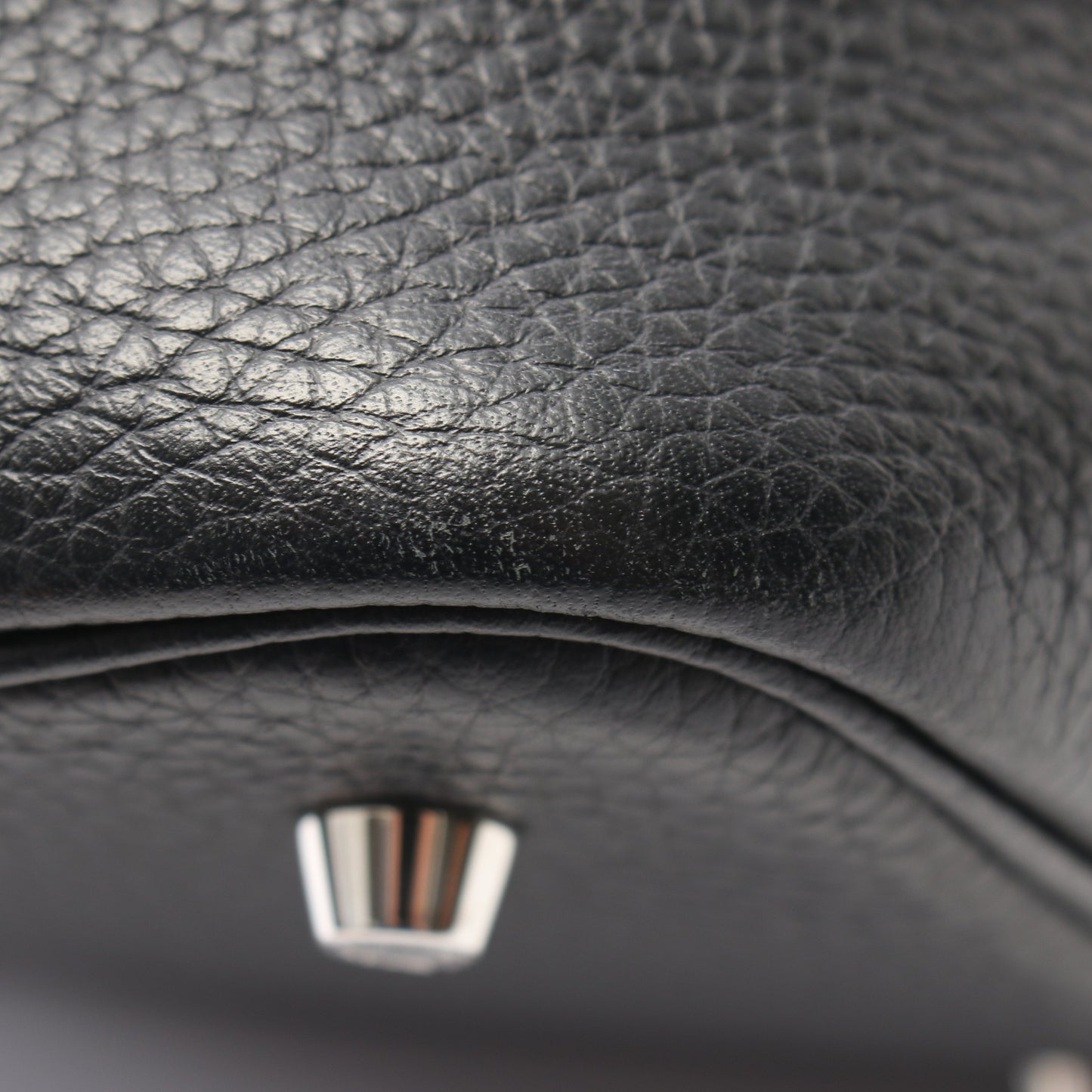 ピコタンロックMM ハンドバッグ トリヨンクレマンス ブラック シルバー金具 Y刻印 エルメス バッグ HERMES