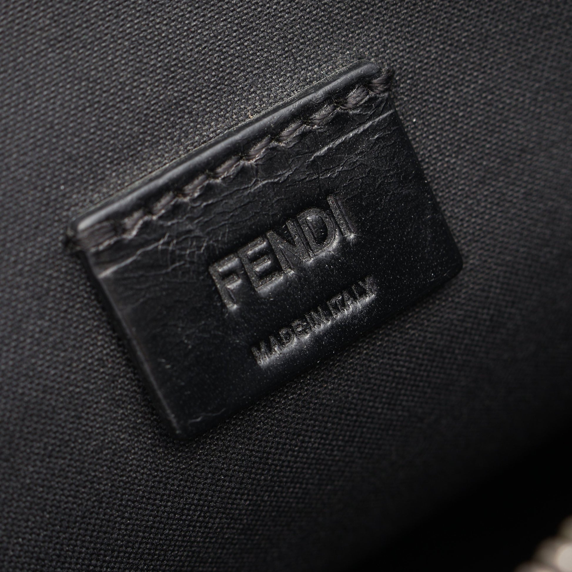 KARLITO クラッチバッグ レザー ブラック フェンディ バッグ FENDI