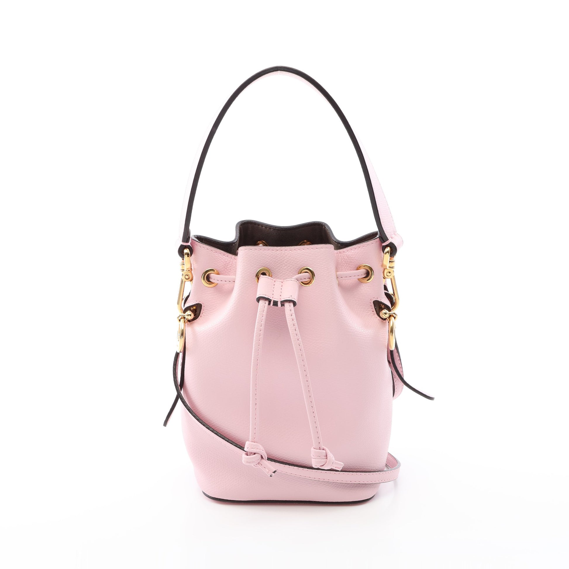 ミニ モントレゾール ハンドバッグ レザー ピンク フェンディ バッグ FENDI