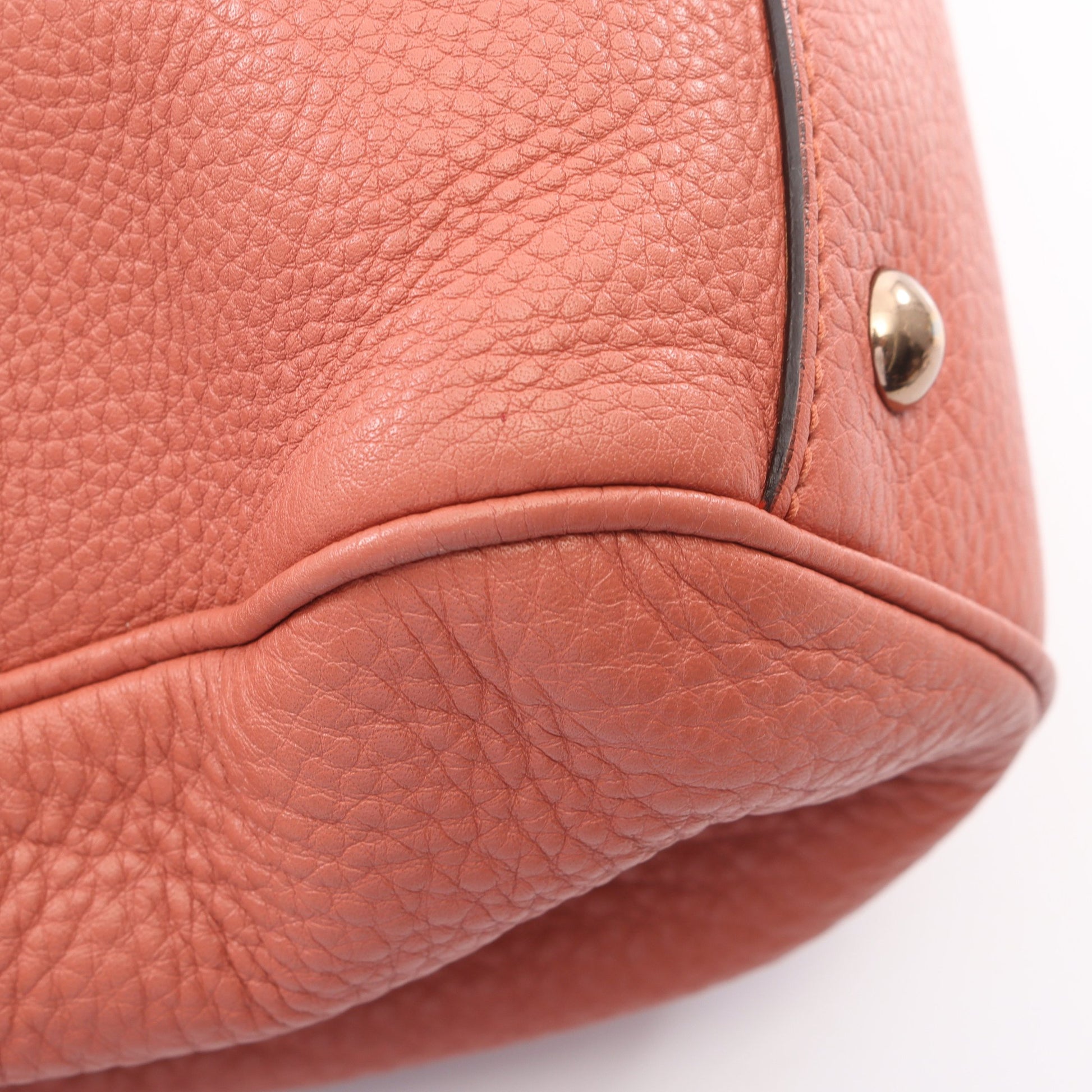 バンブー ショッパー ミディアム 2WAY ハンドバッグ トートバッグ レザー ピンク ブラック グッチ バッグ GUCCI
