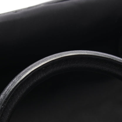 ロゴ 2WAY ハンドバッグ ナイロン レザー ブラック プラダ