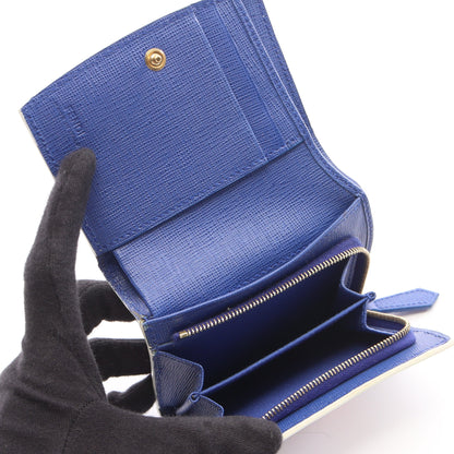 ロゴ グラフィティ 二つ折り財布 PVC ホワイト マルチカラー フェンディ 財布・小物 FENDI