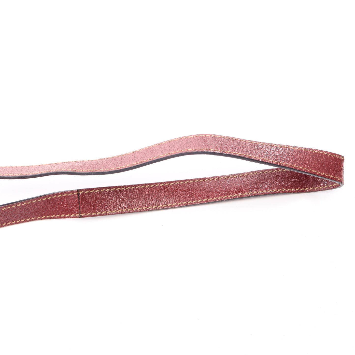 GGキャンバス ショルダーバッグ キャンバス レザー ベージュ ボルドー グッチ バッグ GUCCI