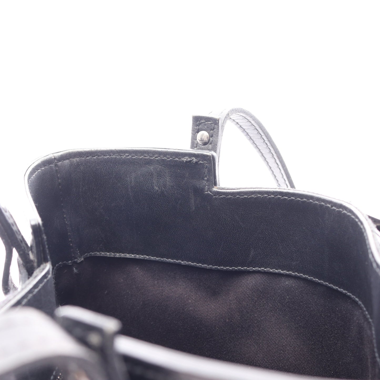 GGキャンバス ハンドバッグ トートバッグ キャンバス レザー ブラック グッチ