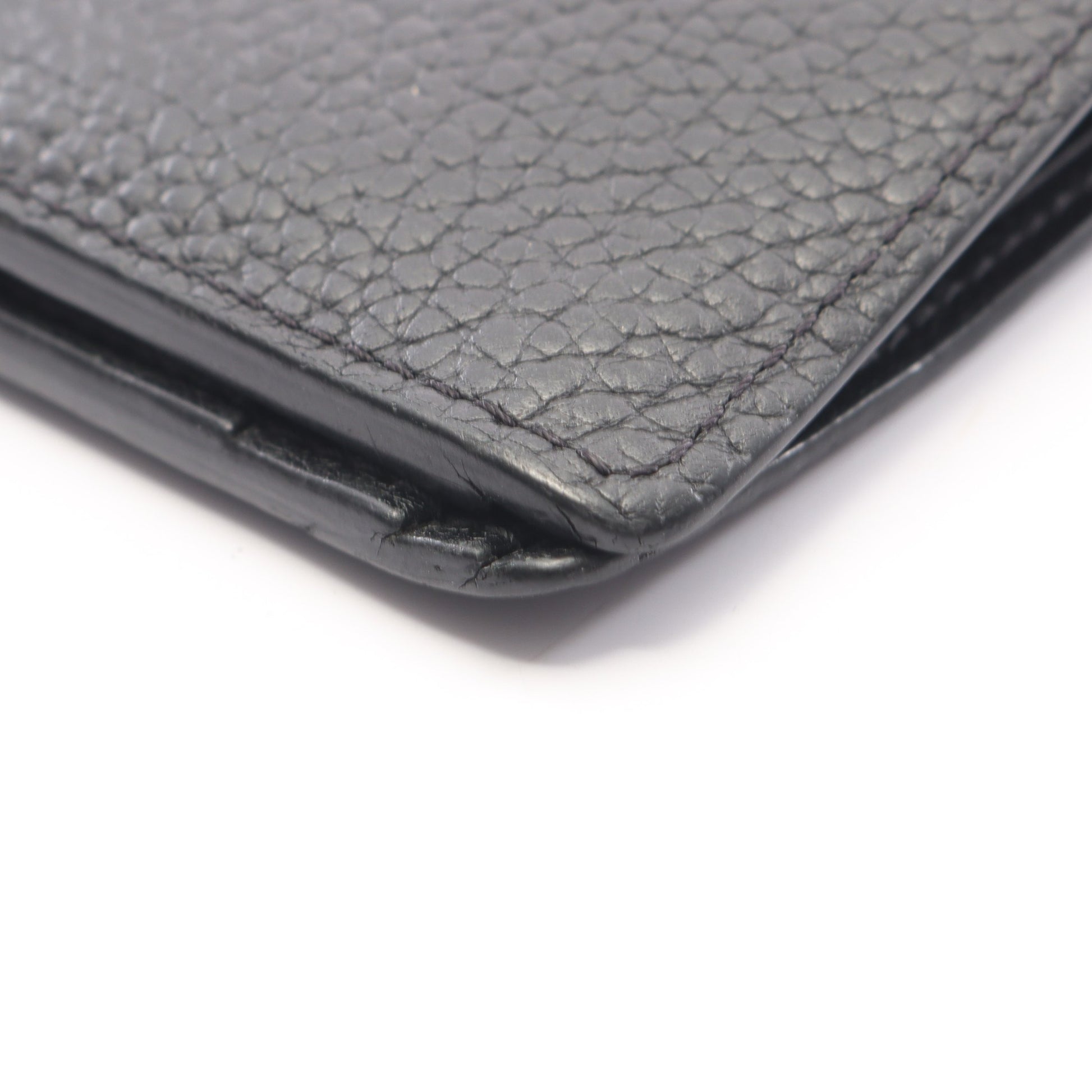 ポルトフォイユ ミュルティプル ノワール 二つ折り財布 レザー ブラック ルイヴィトン 財布・小物 LOUIS VUITTON