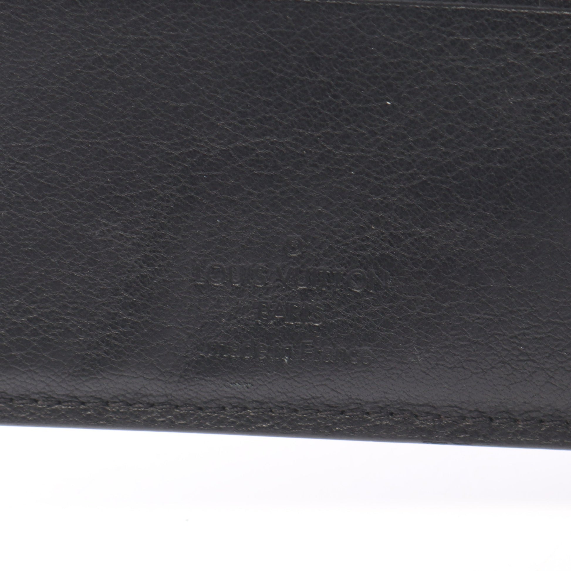ポルトフォイユ ミュルティプル ノワール 二つ折り財布 レザー ブラック ルイヴィトン 財布・小物 LOUIS VUITTON