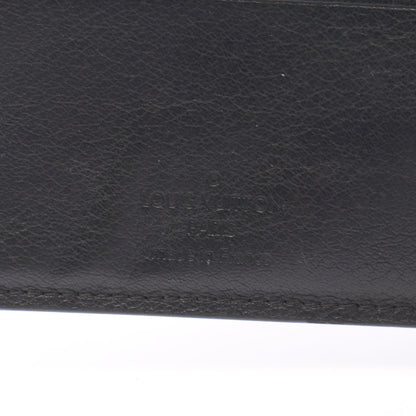 ポルトフォイユ ミュルティプル ノワール 二つ折り財布 レザー ブラック ルイヴィトン 財布・小物 LOUIS VUITTON