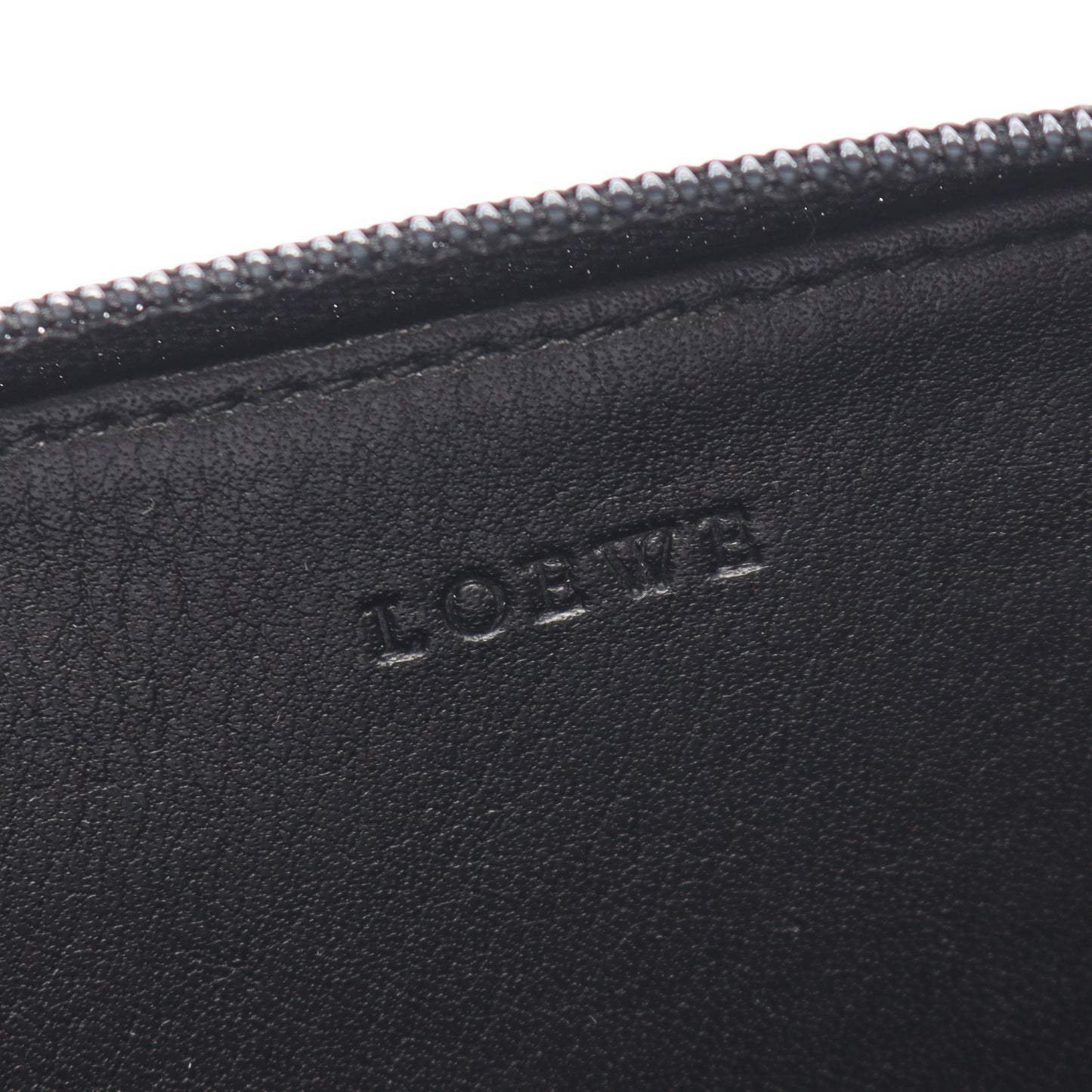 アナグラム コインケース キャンバス ベージュ ブラック ロエベ 財布・小物 LOEWE