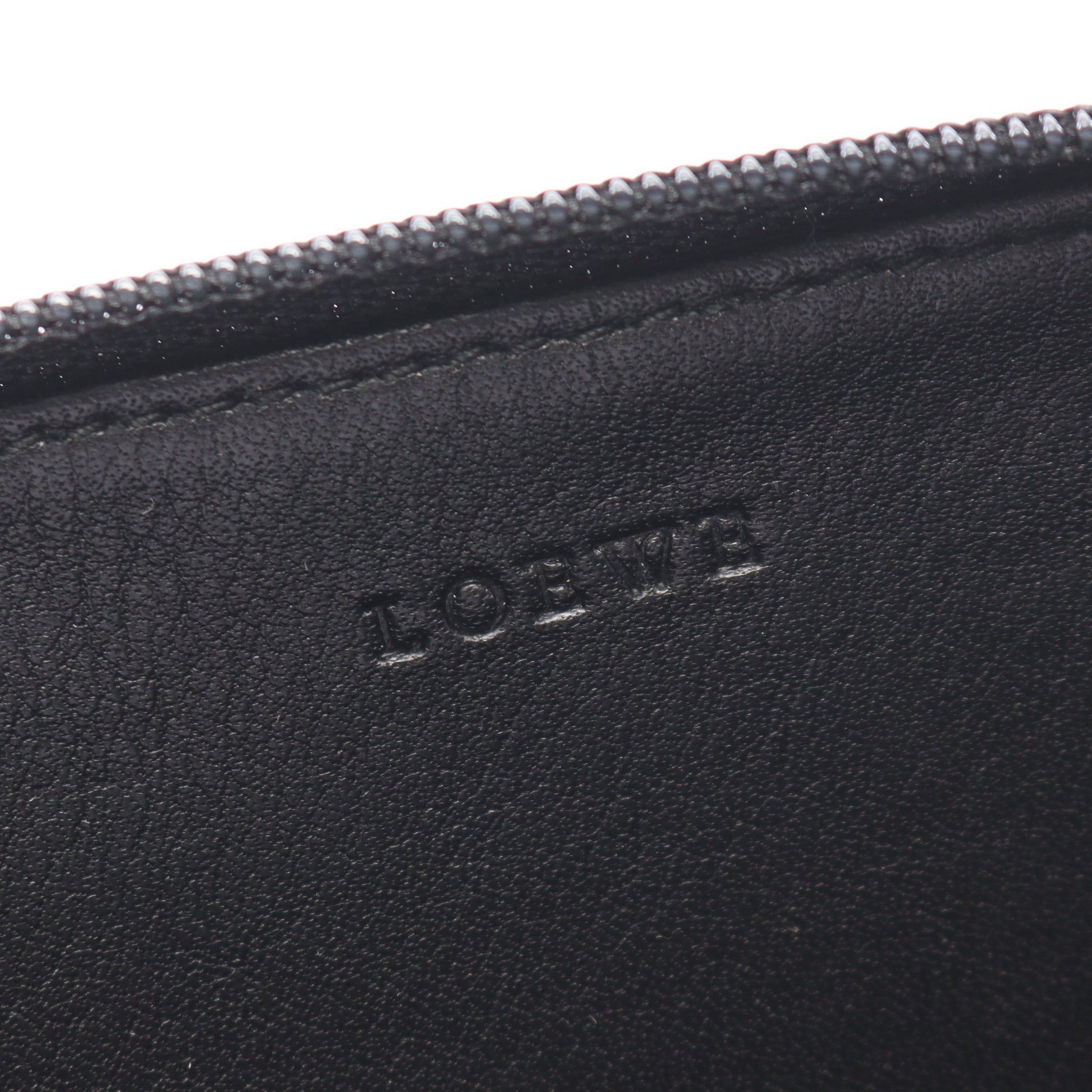 アナグラム コインケース キャンバス ベージュ ブラック ロエベ 財布・小物 LOEWE