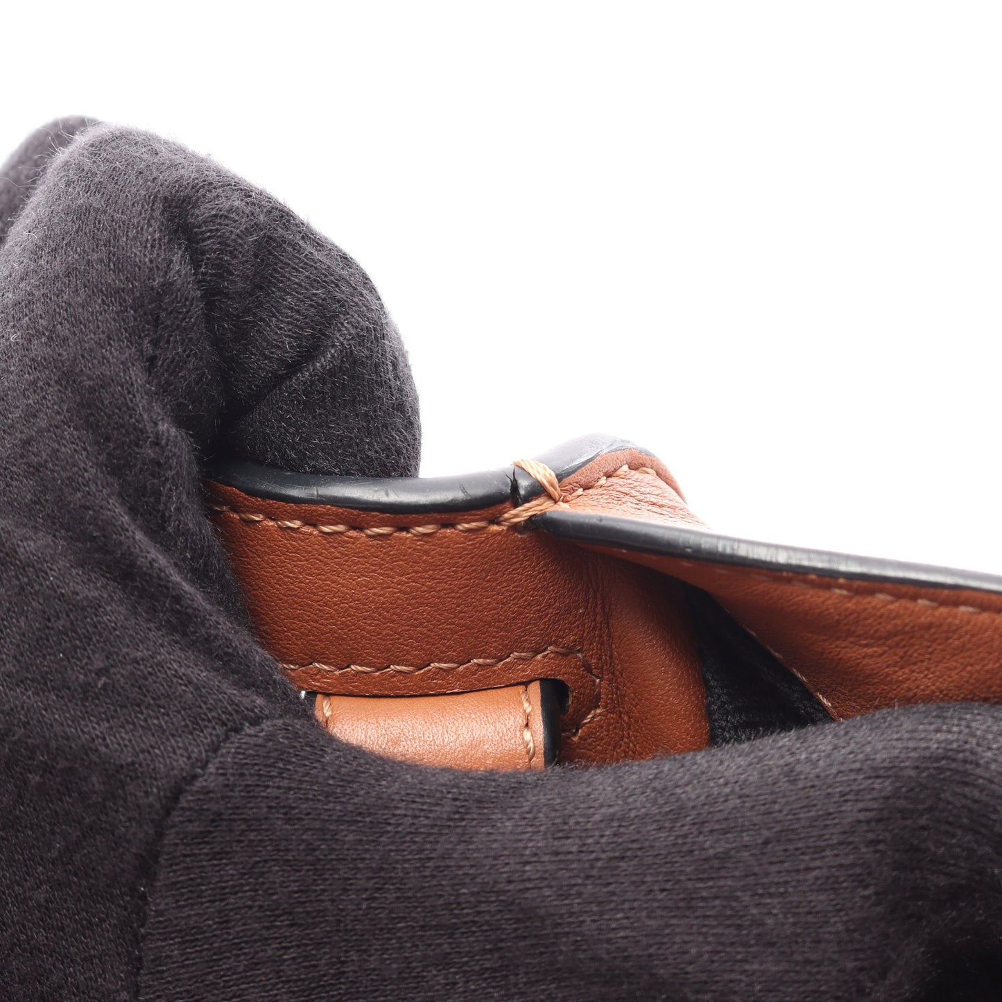 HAMMOCK SMALL ハンモック スモール 2WAY ハンドバッグ レザー ブラウン ロエベ