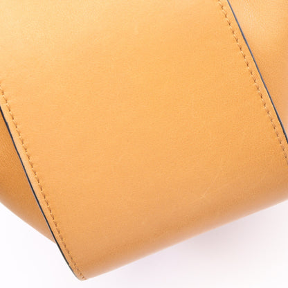 ハンモック ドローストリングバッグ ミニ 2WAY ハンドバッグ レザー ライトブラウン ロエベ バッグ LOEWE