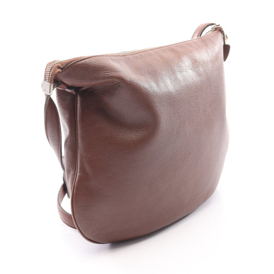 ヘリテージ ショルダーバッグ レザー ブラウン ロエベ バッグ LOEWE