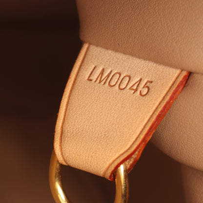 ヒューストン モノグラムヴェルニ ノワゼット ハンドバッグ レザー ベージュ ルイヴィトン バッグ LOUIS VUITTON