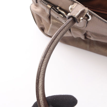 マリッサ ガンチーニ ハンドバッグ レザー シャンパンゴールド サルヴァトーレフェラガモ バッグ Salvatore Ferragamo
