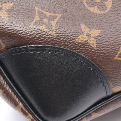 オデオン NM MM モノグラム ノワール ショルダーバッグ PVC レザー ブラウン ブラック ルイヴィトン バッグ LOUIS VUITTON