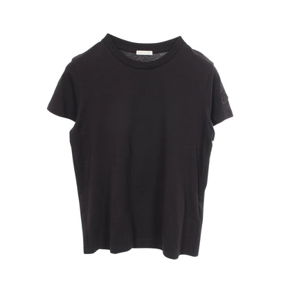 クルーネック 半袖Tシャツ コットン ブラック モンクレール