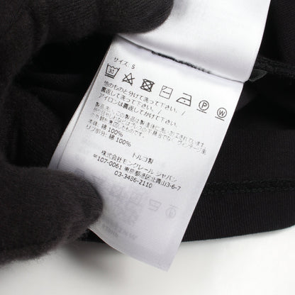 クルーネック 半袖Tシャツ コットン ブラック モンクレール
