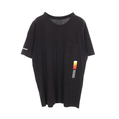 ネオンバー ポケット付き 半袖Tシャツ コットン ブラック クロムハーツ