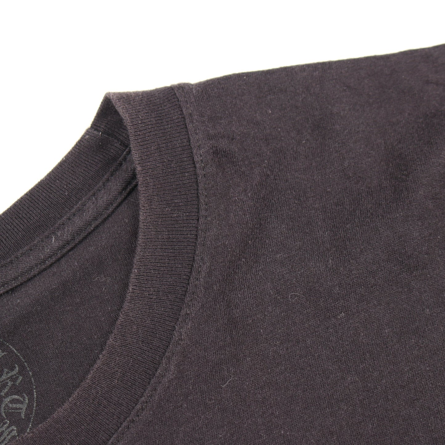 ネオンバー ポケット付き 半袖Tシャツ コットン ブラック クロムハーツ
