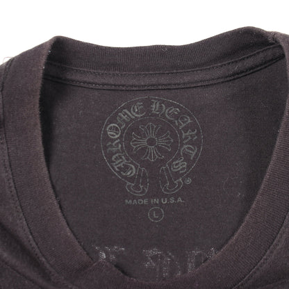 ネオンバー ポケット付き 半袖Tシャツ コットン ブラック クロムハーツ
