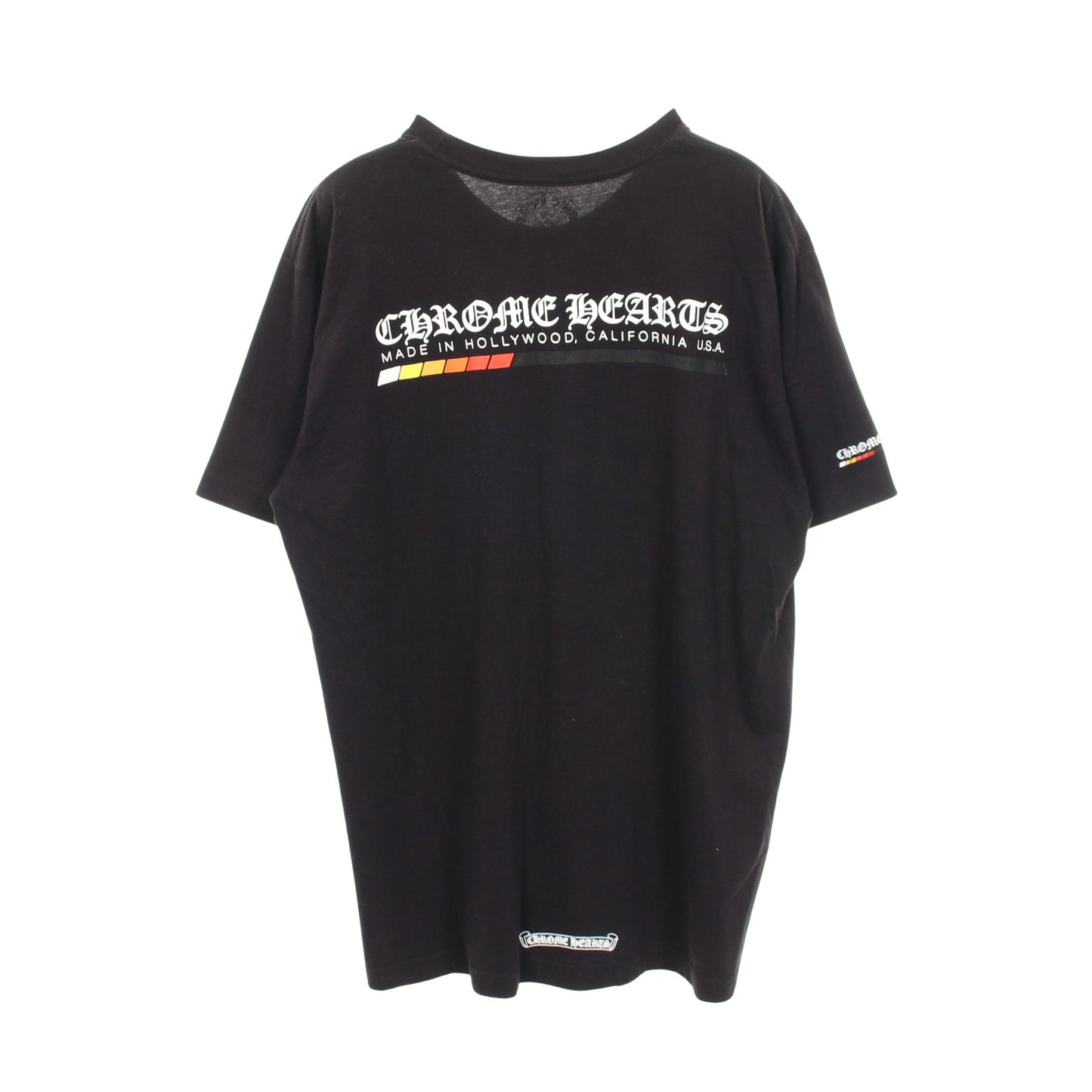 ネオンバー ポケット付き 半袖Tシャツ コットン ブラック クロムハーツ