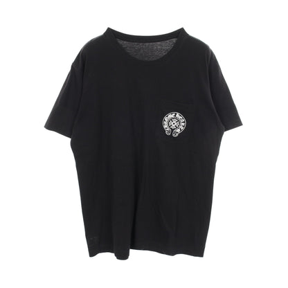Chrome Hearts × THE HEROES PROJECT ポケット付き 半袖Tシャツ コットン ブラック クロムハーツ