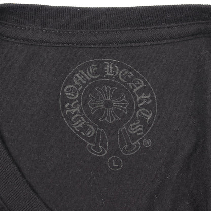Chrome Hearts × THE HEROES PROJECT ポケット付き 半袖Tシャツ コットン ブラック クロムハーツ
