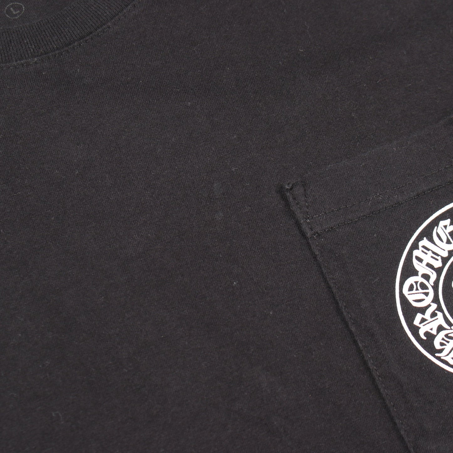 Chrome Hearts × THE HEROES PROJECT ポケット付き 半袖Tシャツ コットン ブラック クロムハーツ