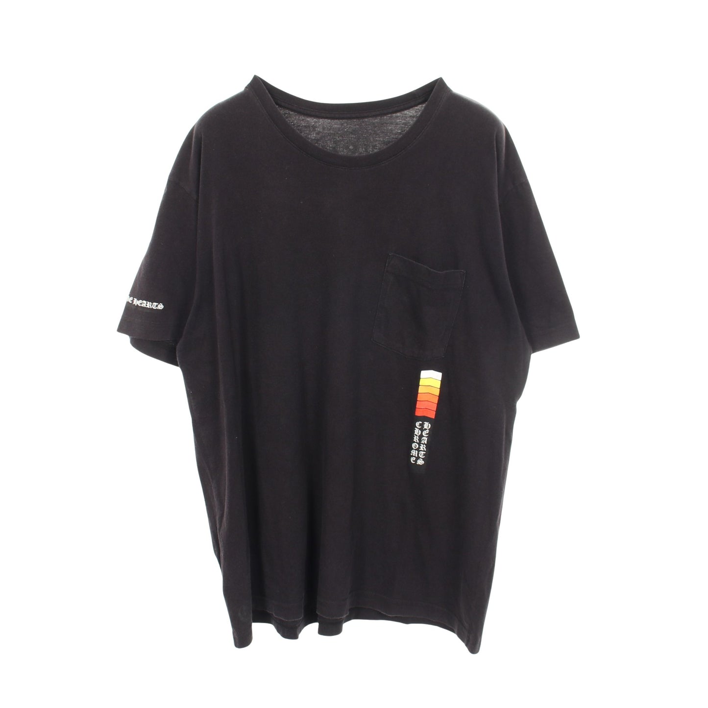 ネオンバー ポケット付き 半袖Tシャツ コットン ブラック クロムハーツ