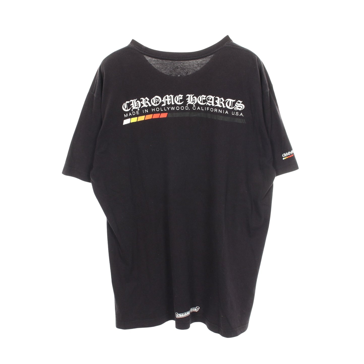 ネオンバー ポケット付き 半袖Tシャツ コットン ブラック クロムハーツ