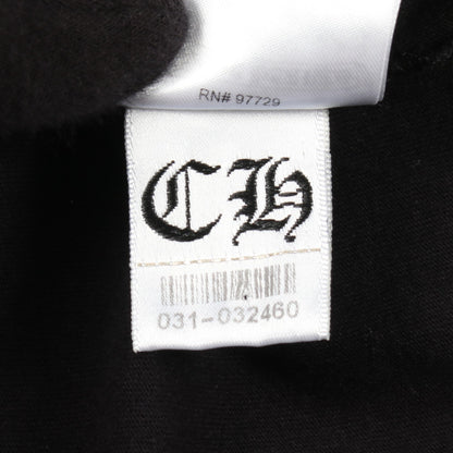 マルチカラーホースシュー バックプリント 半袖Tシャツ コットン ブラック クロムハーツ