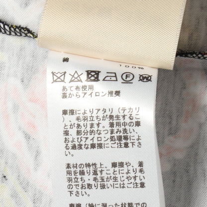 インターロックマキシ 半袖Tシャツ コットン ブラック イエロー マルチカラー エルメス