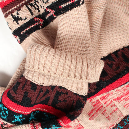 Sacai × Eric Haze ニット コットン ベージュ マルチカラー サカイ
