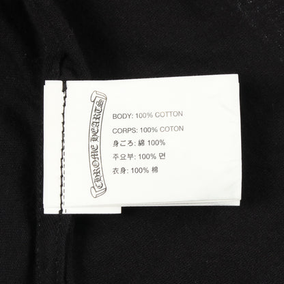 FOTI PEPE バックプリント 半袖Tシャツ コットン ブラック マルチカラー クロムハーツ