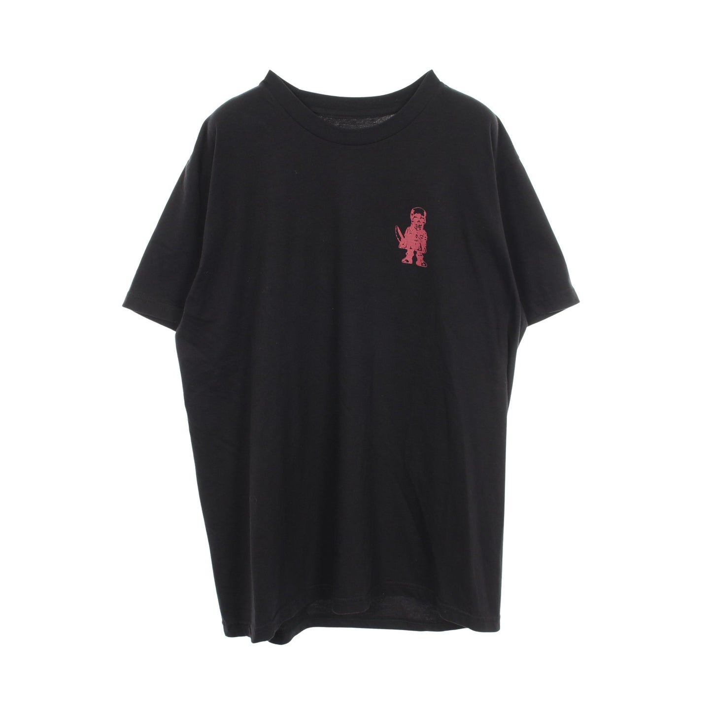 FOTI PEPE バックプリント 半袖Tシャツ コットン ブラック マルチカラー クロムハーツ