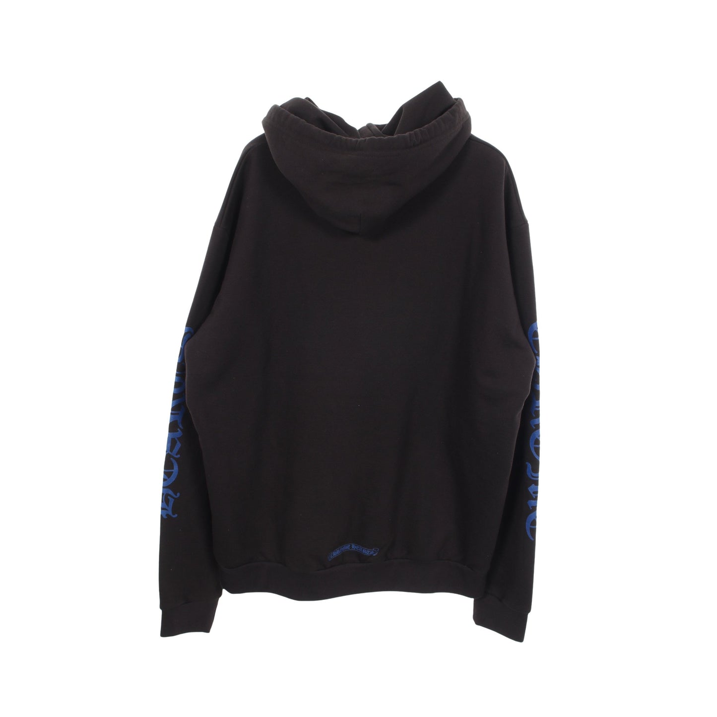 バーティカルロゴ 裏起毛 プルオーバーパーカー コットン ブラック ブルー クロムハーツ トップス Chrome Hearts