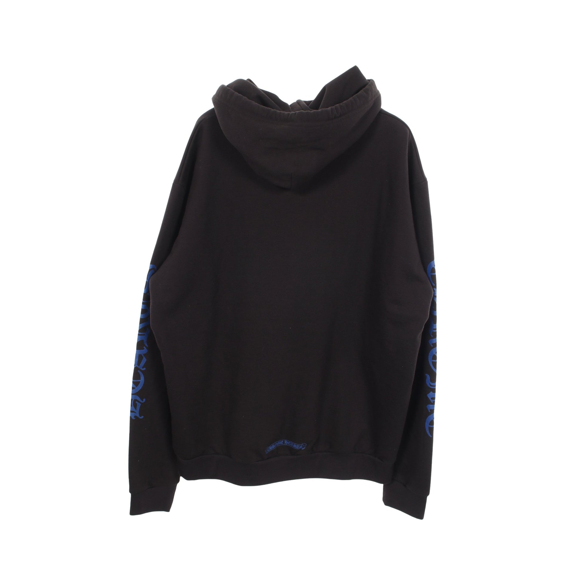 バーティカルロゴ 裏起毛 プルオーバーパーカー コットン ブラック ブルー クロムハーツ トップス Chrome Hearts