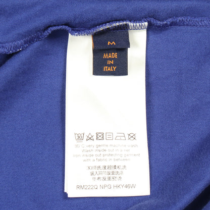 モノグラムグラディエント クルーネック 半袖Tシャツ コットン ブルー ホワイト ルイヴィトン