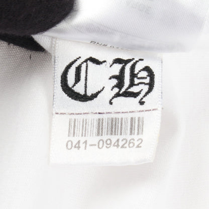 ホースシュー バックプリント ネオンカラー ポケット付き 半袖Tシャツ コットン ホワイト イエロー クロムハーツ