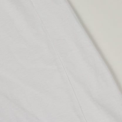 ネックロゴ ポケット付き 長袖Tシャツ コットン ホワイト クロムハーツ