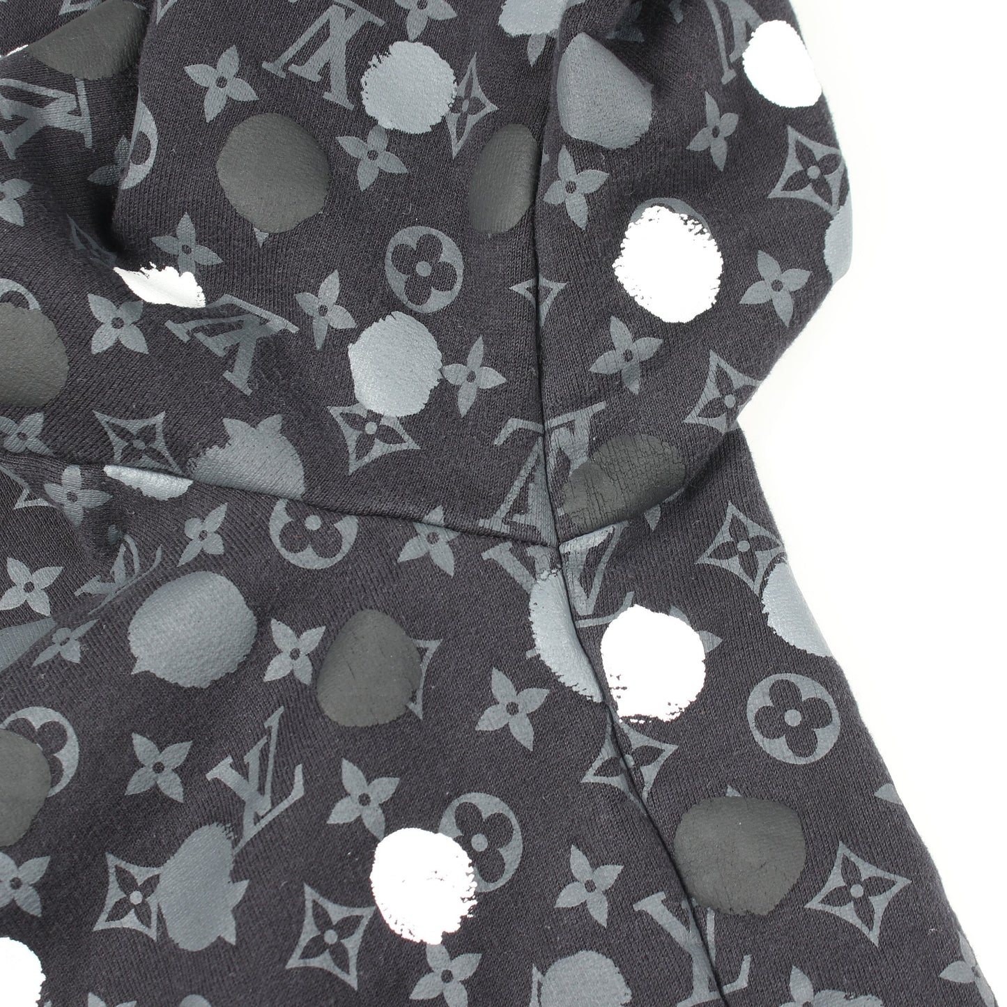 LOUIS VUITTON × yayoi kusama モノグラム ドット スウェットシャツ コットン ブラック グレー ホワイト ルイヴィトン トップス LOUIS VUITTON