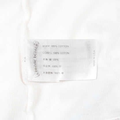 FOTI HARRIS TEETER 長袖Tシャツ コットン ホワイト クロムハーツ