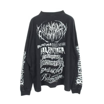 DIY METAL 長袖Tシャツ コットン ブラック バレンシアガ