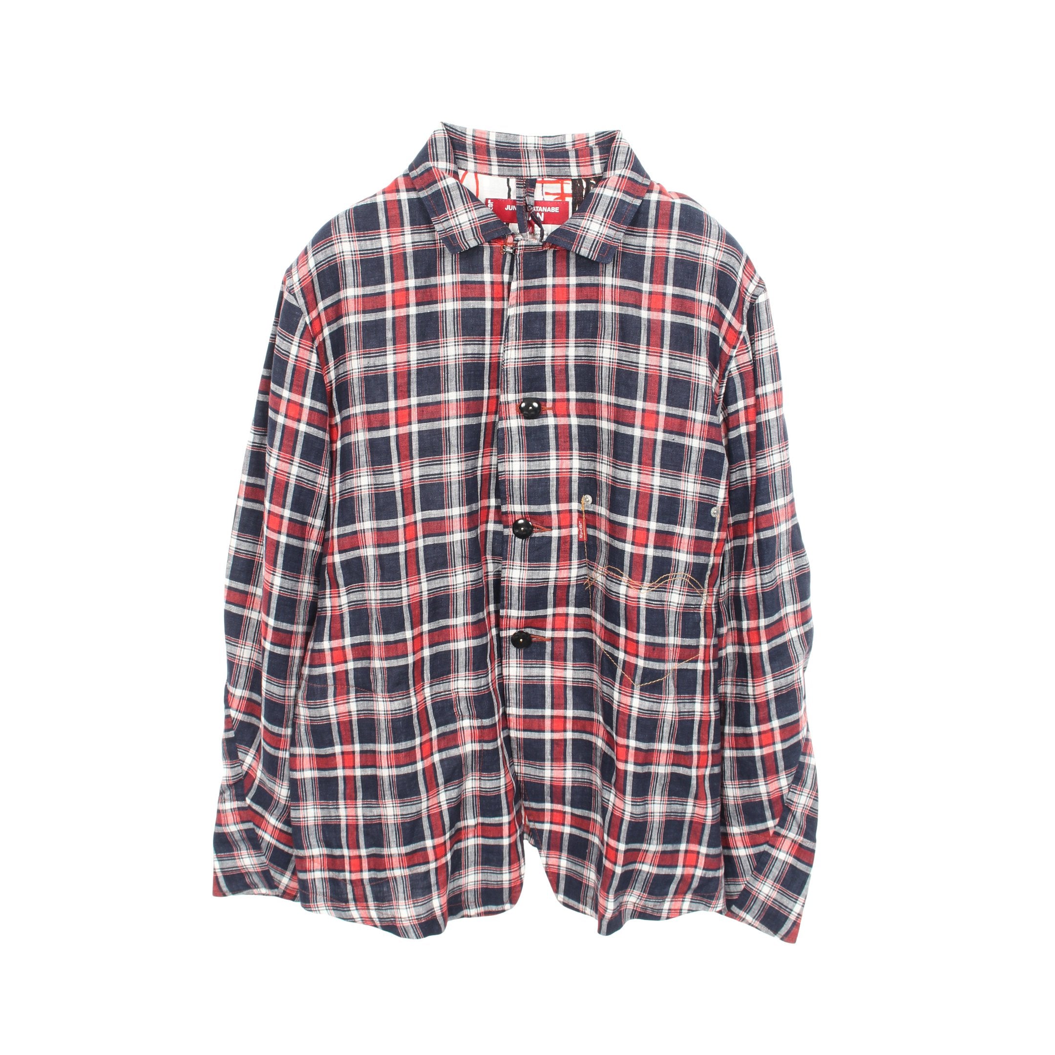 JUNYA WATANABE COMME des GARCONS MAN × LEVIS チェック柄シャツ
