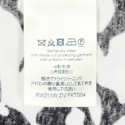 LOUIS VUITTON × URS FISCHER 半袖Tシャツ コットン ホワイト ブラック ルイヴィトン