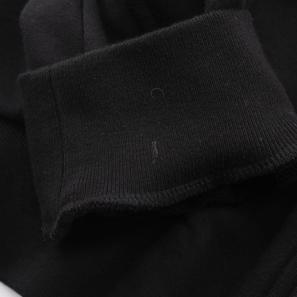 刺繍 ジップアップパーカー コットン ブラック ゴールド ドリスヴァンノッテン