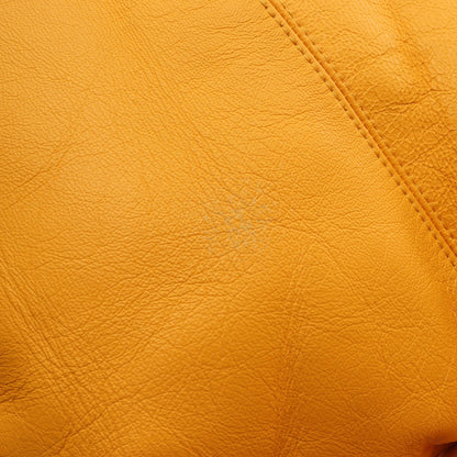 THE NORTH FACE × Supreme Leather Nuptse Jacket ダウンジャケット レザー イエロー ブラック ザノースフェイス