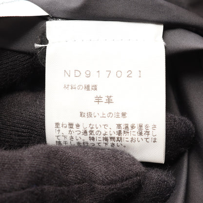 THE NORTH FACE × Supreme Leather Nuptse Jacket ダウンジャケット レザー イエロー ブラック ザノースフェイス